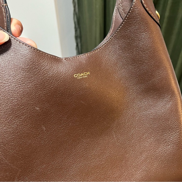 coach brooklyn shoulder bag 28 in brass/maple - Picture 9 of 16